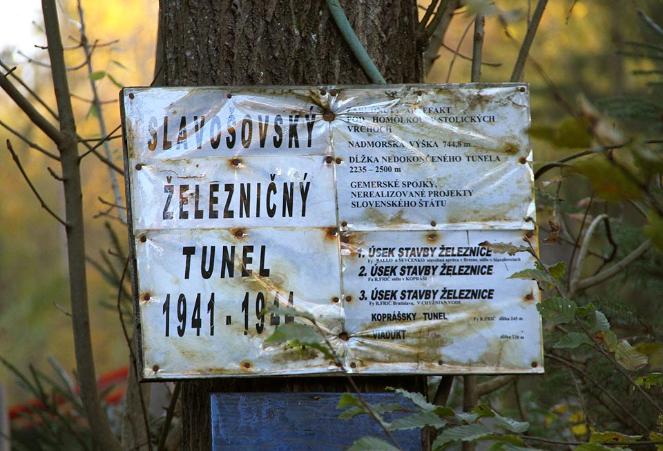 V roce 2012 tunel částečně zrekonstruovalo Lesné družstvo Slavošovce.