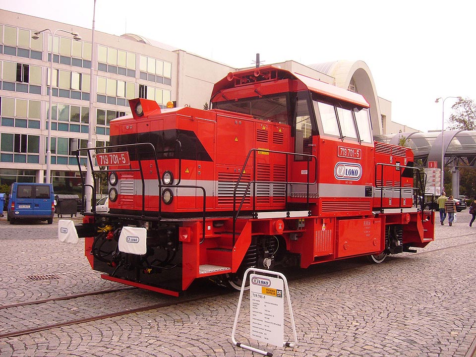 V roce 2009 byla na výstavišti k vidění například lokomotiva řady 719. Stroj z produkce společnosti CZ Loko s asynchronními trakčními motory byla jednou z prvních vlaštovek výroby nových lokomotiv po dlouhých létech stagnace v důsledku ekonomické transformace Česka.
