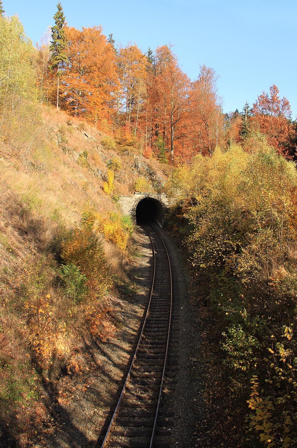 Domašovský tunel.