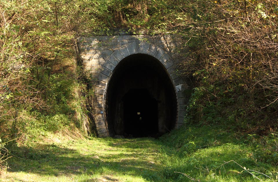 Koprášský tunel.