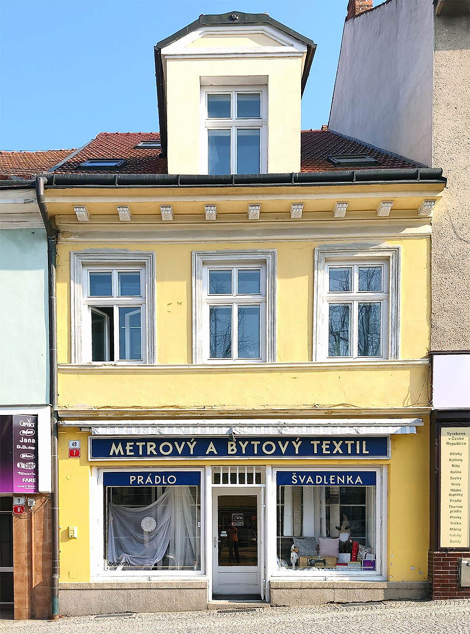 Roleta na švadlence v Boskovicích