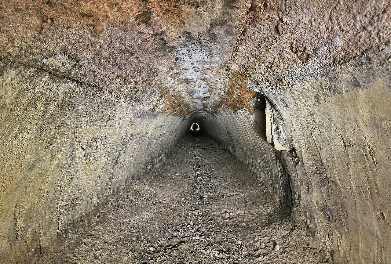 Tunel zámeckého mlýna v Moravské Třebové